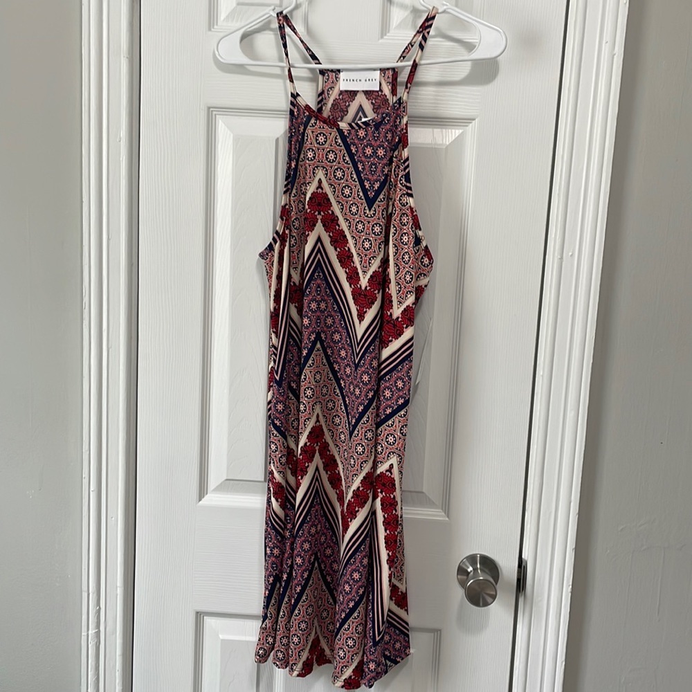 NWT French grey dress